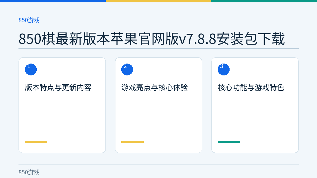 850棋最新版本苹果官网版v7.8.8安装包下载文章内容示意图
